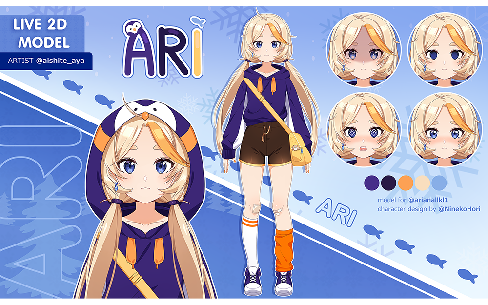 Full model, simple colouring